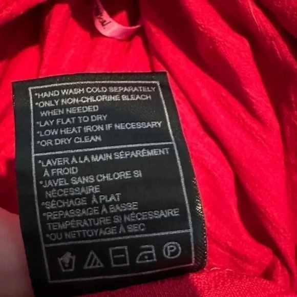 Betsey Johnson | Red Ruffle Fit & Flare Pinup Rockabilly Dress Size L Large - Picture 11 of 15